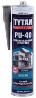 Герметик полиуретановый tytan professional pu 40 310мл серый, арт.65445