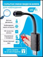 Миниатюрная WI-FI камера с удаленным просмотром