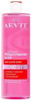 LIBREDERM Мицеллярная вода Розовая для тусклой и сухой кожи, AEVIT, 400 мл, Librederm