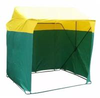 Палатка торговая "Кабриолет" 2,0х2,0, желто-зеленый