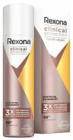 Дезодорант-антиперспирант Rexona Clinical Protection Контроль и Комфорт, спрей женский