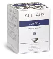 Чай черный Althaus Royal Earl Grey в пирамидках, 92 г, 15 пак