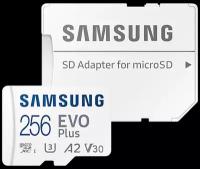 Флеш карта microSDXC 256GB Samsung MB-MC256KA EVO PLUS + adapter