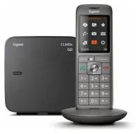 Радиотелефон Gigaset Dect CL660A SYS RUS черный автооветчик АОН