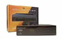 (Цифровой телевизионный приемник GoldMaster T-717HD (DVB-T2 / C / IPTV, металл, дисплей, кнопки,))