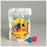 Мячи каучуковые «Не лопни от счастья» 10 шт., d=2,5 см ТероПром 5166409