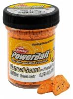 Паста форелевая Berkley PowerBait Trout Bait Fruits Peach & Pepper (персик и перец с блестками) 50гр