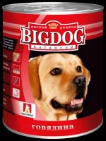 Корм влажный Зоогурман BIG DOG кон.д/собак Говядина 850г