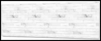 Фартук Кухонный на стену "Сланец белый" 2000*600*1,5 мм, ПВХ, термоперевод