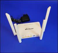 Роутер WiFi 3G/4G USB 4 антенны (ZBT WE1626)