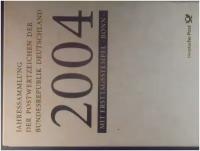 Ежегодная коллекция почтовых знаков Германия 2004 Бонн