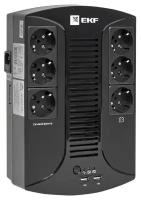 ИБП E-Power Home 800 ВА, 480Вт, 6хSchuko, 2xUSB Charger, USB,RJ11