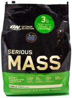 Гейнеры для спорсменов Optimum Nutrition Serious Mass 12 lb Vanilla