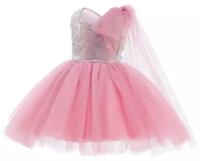 Нарядное платье, размер 120, цвет розовый