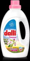 Dalli Voll Frishe-Gluck Универсальное концентрированное жидкое средство для стирки белого, светлого и тонкого белья с цветочным ароматом 1,1 л на 20 стирок