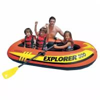 Надувная лодка Intex Explorer-Pro 300 Set (58358)