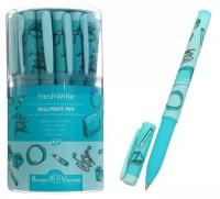 Ручка "FreshWrite. Life Style.Turquoise dream" шариковая 0.7 ММ, синяя