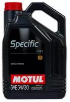 Моторное Масло Motul Specific 0720 5W30 5л, 102209