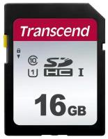 Карта памяти 16Gb - Transcend SDC300S SDHC Class10 UHS-I TS16GSDC300S (Оригинальная!)