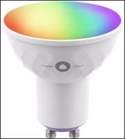 Умная лампочка Яндекс с Алисой, цоколь GU10, 4.9 Вт, RGB цветная