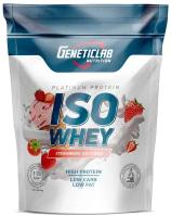 Протеин сывороточный изолят Geneticlab Nutrition Iso Whey (1000 г) Клубничное мороженое