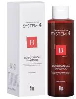 Система 4 Био Ботанический шампунь 250 мл System 4 Bio Botanical Shampoo В, против выпадения и для стимуляции роста волос