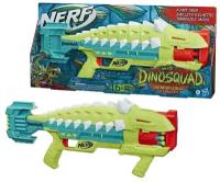 Бластер Nerf DinoSquad Armorstrike Dart Blaster / Вращающийся барабан с 8 дротиками / Дизайн динозавра