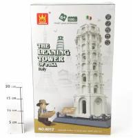 Конструктор Шедевры мировой архитектуры Пизанская башня 1392 элемента 5214