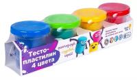 Тесто-пластилин Genio Kids 4 цвета (TA1008V)