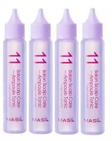 MASIL 11 SALON SCALP CARE AMPOULE TONIC Ампульный тоник для кожи головы 30мл*4