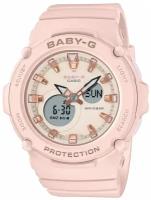 Наручные часы CASIO Baby-G BGA-275-4A, розовый, бежевый