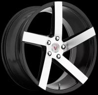 Колесный диск Vissol V-080R 8,5x19/5x120 ET15 D74,1 Black with Machined Face