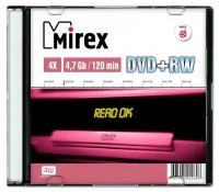 Диски Mirex DVD+RW Slim Case (1шт.) 4.7 Gb 4x (UL130022A4S)