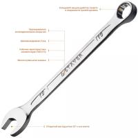 Wrench / Набор комбинированных гаечных ключей HERCULES STAYER 8 шт, 8 - 19 мм 27085-H8_z01