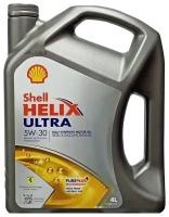 Синтетическое моторное масло SHELL Helix Ultra 5W-30 4 л