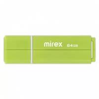 Флешка Mirex Line Green 64 Гб usb 2.0 Flash Drive - светло-зеленый