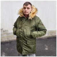 Куртка мужская Husky Denali Classic (dark green), S (46)