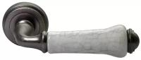 UMBERTO, ручка дверная межкомнатная MH-41-CLASSIC OMS/GR цвет старое матовое серебро/ серый
