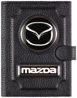 Обложка для автодокументов с кошельком MAZDA / / Бумажник водителя / Мужское портмоне Мазда