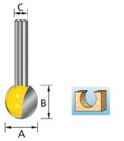 Шаровидная фреза Makita (D-10958)