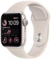 Умные часы Apple Watch Series SE Gen 2 40 мм Aluminium Case GPS, starlight Sport Band