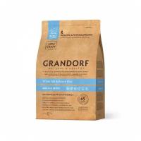 Grandorf Dog Med&Max White Fish Сухой корм для собак средних и крупных пород, Белая рыба 3кг