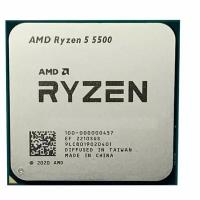 Процессор AMD Ryzen 5 5500, 3.6ГГц, (Turbo 4.2ГГц), 6-ядерный, L3 16МБ, Сокет AM4, OEM