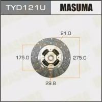 Диск сцепления Masuma 2751752129.8 (1/5) MASUMA TYD121U