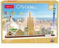 3D пазл Барселона City Line