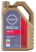 Синтетическое моторное масло Nissan Motor Oil 5W-30 4 л