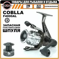 Катушка рыболовная с алюминиевой шпулей COBLLA CB440A, 4 подшипника, для спиннинговой ловли, фидерная, для карповой ловли