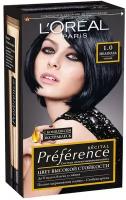 Краска для волос L'OREAL Preference 270мл 1.0 Неаполь черный