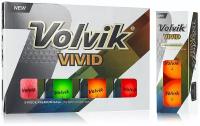 Мячи для гольфа Volvik Vivid Golf Balls, в ассортименте (Volvik Vivid Golf Balls)