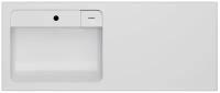 Раковина для ванной Am.Pm X-Joy M85AWPL1201WG над стиральной машиной, левая, 120см, белый глянец